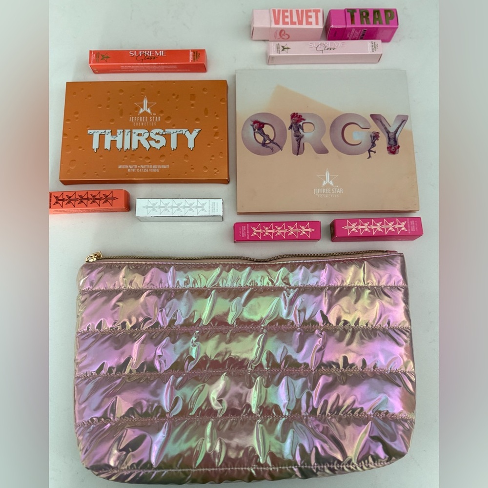 Jeffree Star Beauty Makeup Bundle🌈 6 Items including two palettes ~ 5 FREE ITEMS - Picture 2 of 9